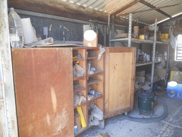 13#5469 Box in ferro con scaffalatura in vendita - foto 7