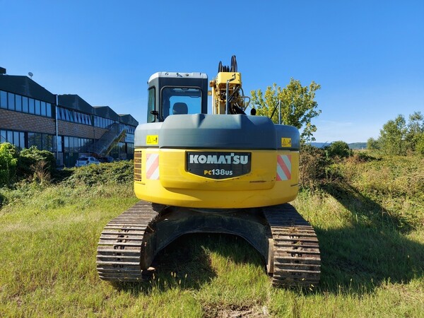 24#5479 Escavatore Komatsu PC138US con trincia in vendita - foto 26