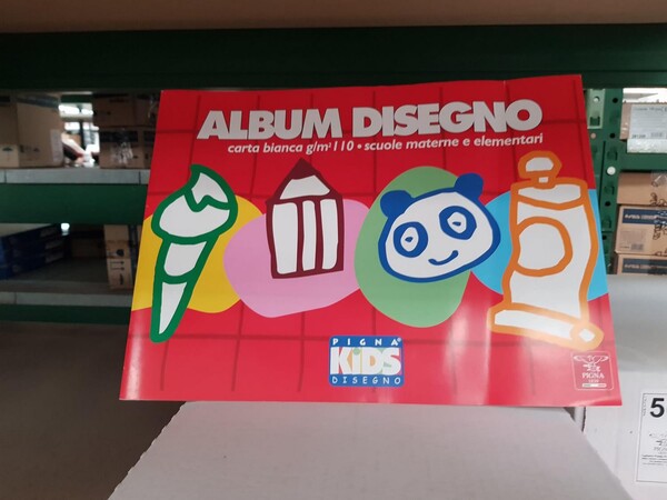 3#5484 Magazzino di album disegno Fabriano carta Bristol e quaderni in vendita - foto 3