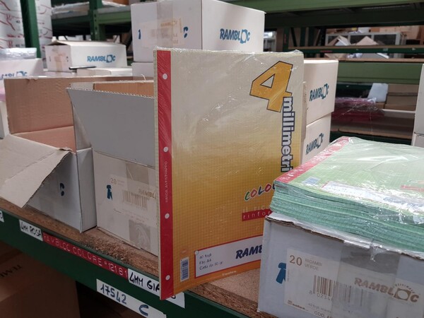3#5484 Magazzino di album disegno Fabriano carta Bristol e quaderni in vendita - foto 12