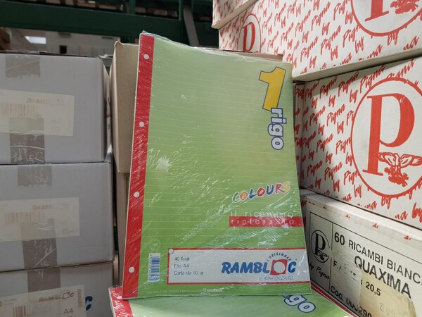 3#5484 Magazzino di album disegno Fabriano carta Bristol e quaderni in vendita - foto 13