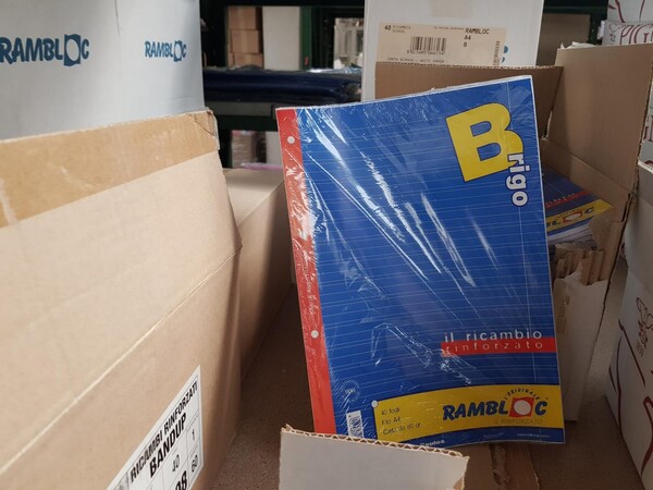 3#5484 Magazzino di album disegno Fabriano carta Bristol e quaderni in vendita - foto 18