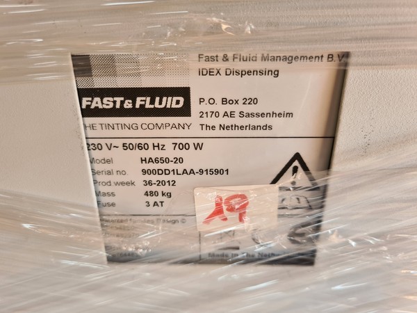 15#5493 Tintometro Fast e Fluid in vendita - foto 3