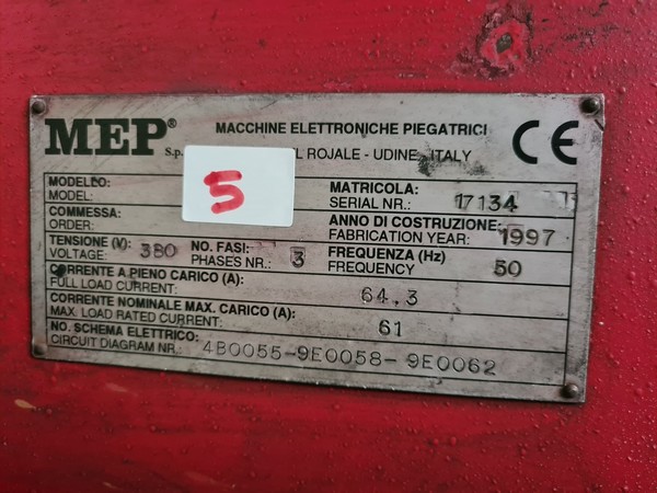 5#5493 Macchinari lavorazione ferro Concept e Tecnomor in vendita - foto 6