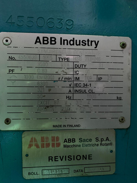 1#5496 Motogeneratori Wartsila in vendita - foto 16