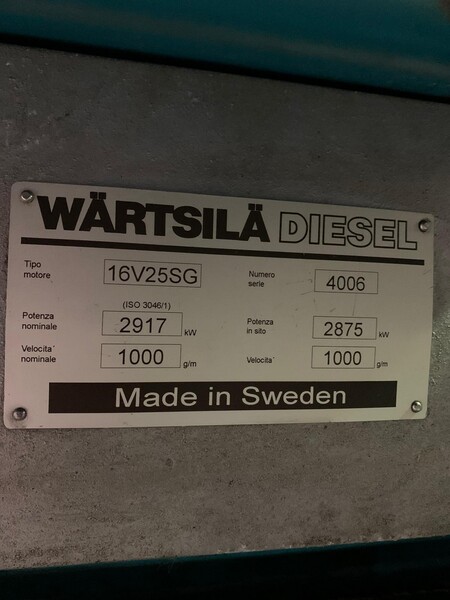 1#5496 Motogeneratori Wartsila in vendita - foto 18
