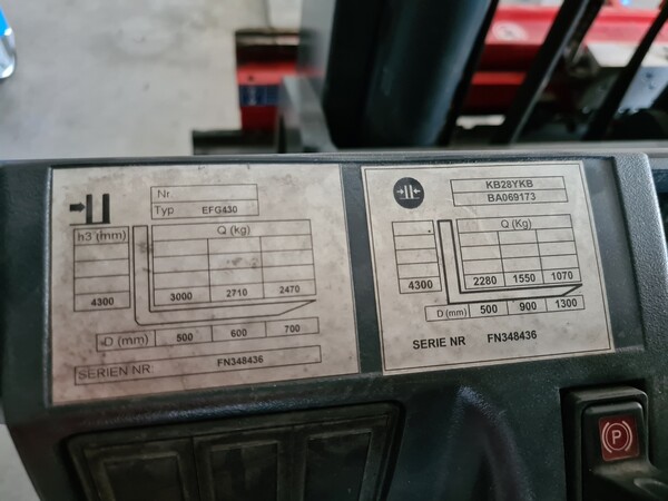 1#5516 Carrello elevatore Jungheinrich in vendita - foto 11