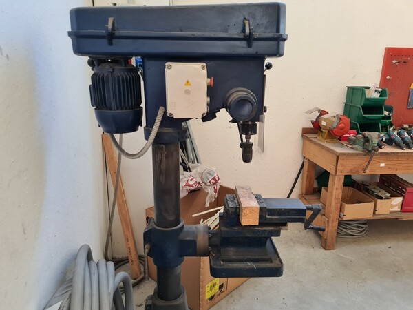 13#5516 Segatrice a disco Skilsaw e trapano a colonna Serrmac in vendita - foto 7