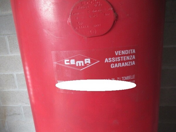 5#5516 Compressore Cema in vendita - foto 2