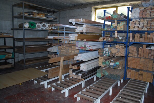 2#5519 Magazzino di listelli e materie prime in legno in vendita - foto 17
