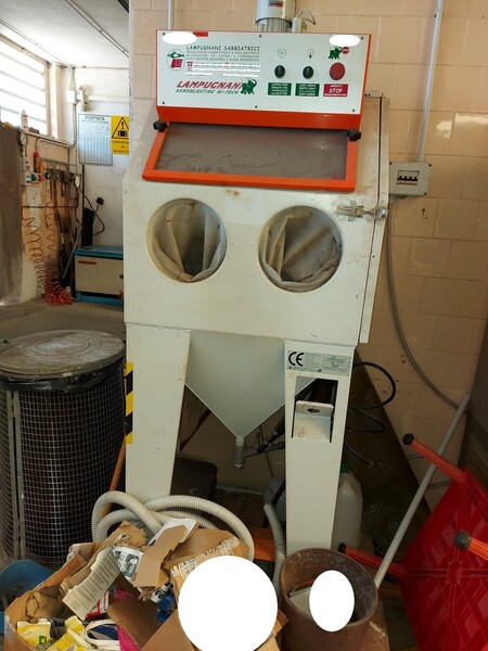 9#5521 Sabbiatrice Lampugnani e Forno Scavini in vendita - foto 2