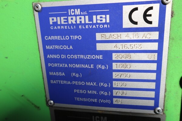 2#5528 Carrello elevatore Pieralisi in vendita - foto 16