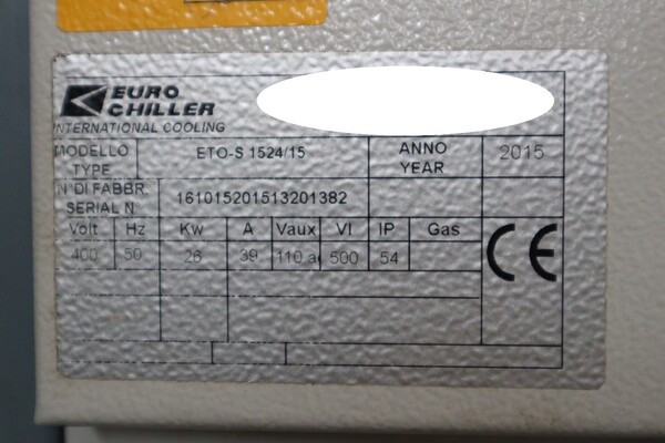 33#5528 Gruppo raffreddamento Eurochiller in vendita - foto 4