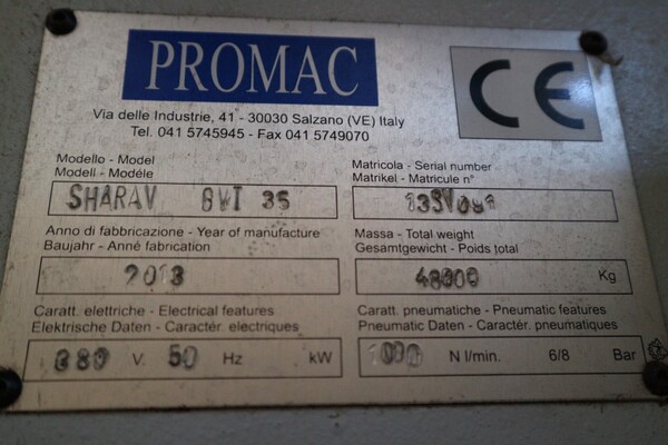 40#5528 Fresa CNC Promac in vendita - foto 19