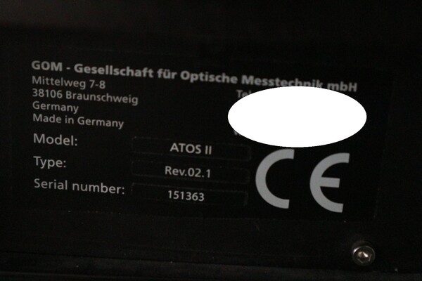 59#5528 Misuratore Laser Atos Triple Scan in vendita - foto 10