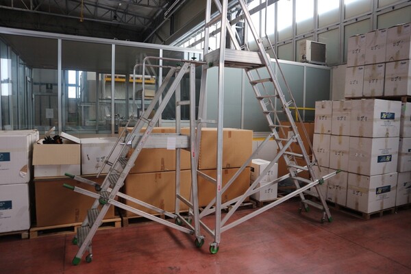 70#5528 Transpallet e Telsonic Ultrasonics ultrasound reader in vendita - foto 10