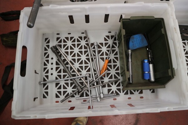 70#5528 Transpallet e Telsonic Ultrasonics ultrasound reader in vendita - foto 34