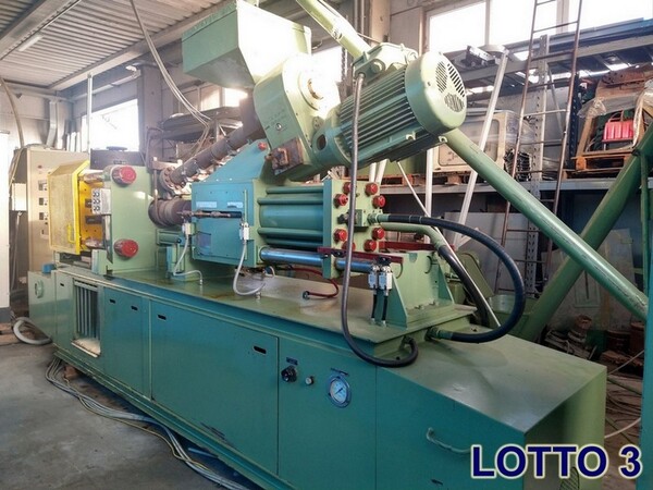 3#5533 Impianto di stampaggio abbozzi in plastica Presma OMR MF  in vendita - foto 2