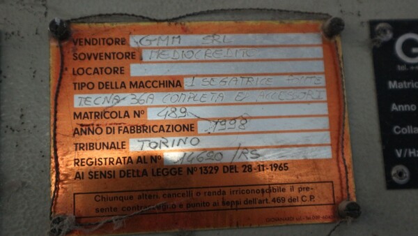 14#5538 Trapano Serrmac e taglierina Achilli in vendita - foto 4
