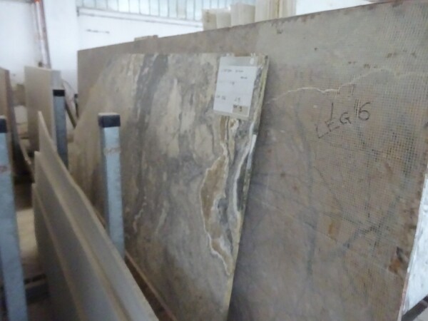 316#5538 Lastre onice bianco e brown stone in vendita - foto 40