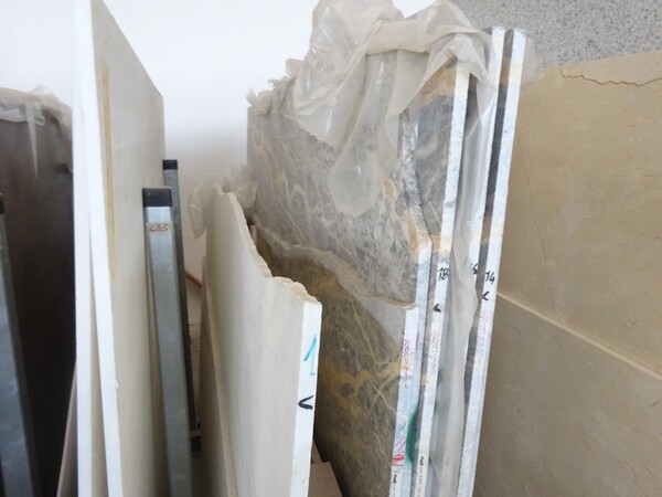 320#5538 Lastre marmo fior di pesco carnico e mistery white in vendita - foto 9