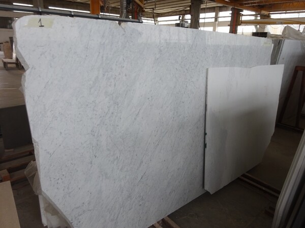 324#5538 Lastre onice ambra e bianco carrara in vendita - foto 4