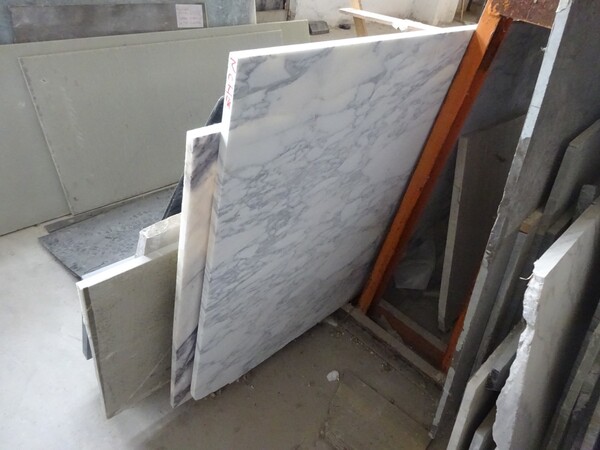 324#5538 Lastre onice ambra e bianco carrara in vendita - foto 10