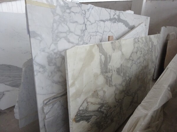 338#5538 Lastre marmo bianco statuario extra in vendita - foto 6