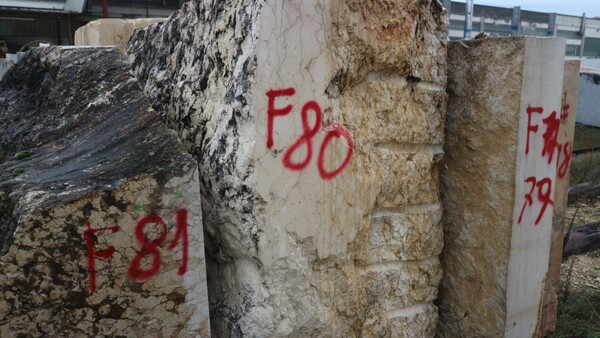 400#5538 Blocchi marmo afyon e bardiglio in vendita - foto 14