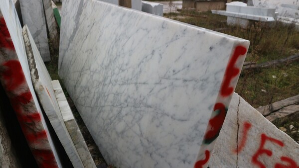 401#5538 Blocchi marmo bianco cristallino naxos e bianco statuario extra in vendita - foto 20