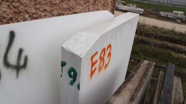 401#5538 Blocchi marmo bianco cristallino naxos e bianco statuario extra in vendita - foto 46