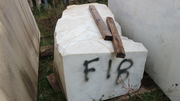 401#5538 Blocchi marmo bianco cristallino naxos e bianco statuario extra in vendita - foto 49