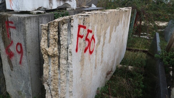 402#5538 Blocchi marmo botticino e breccia santa in vendita - foto 15