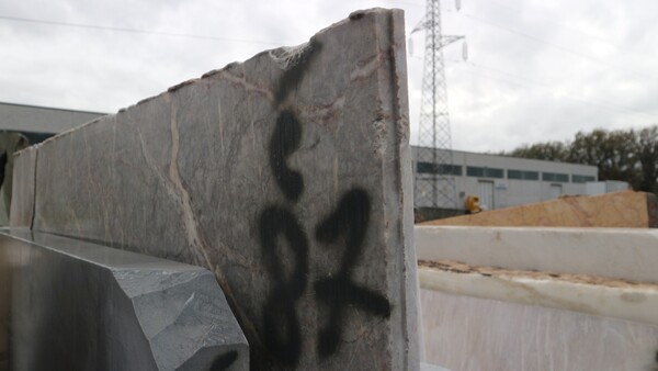 404#5538 Blocchi marmo fior di pesco e limestone in vendita - foto 48