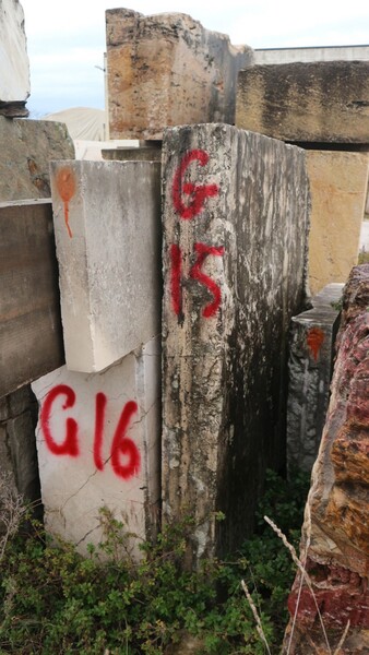 405#5538 Blocchi travertino navona e travertino russo in vendita - foto 19