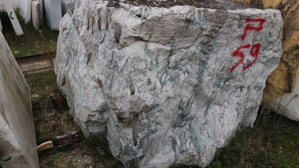 406#5538 Blocchi marmo verde laguna e rosa portogallo in vendita - foto 17