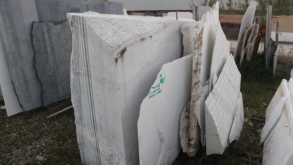 541#5538 Lastre marmo bianco carrara e afyon in vendita - foto 6