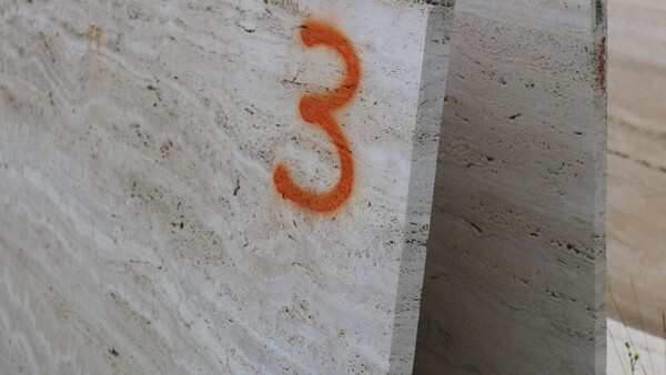 580#5538 Lastre marmo bianco carrara e travertino romano in vendita - foto 7