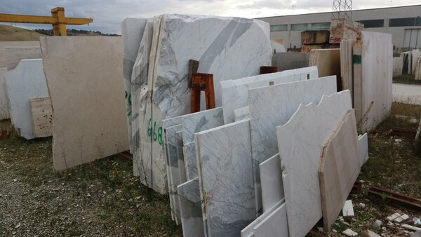 581#5538 Lastre marmo bianco statuario extra in vendita - foto 2