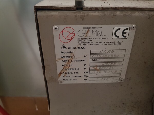 1#5557 Macchinari per la produzione di scarpe in vendita - foto 43
