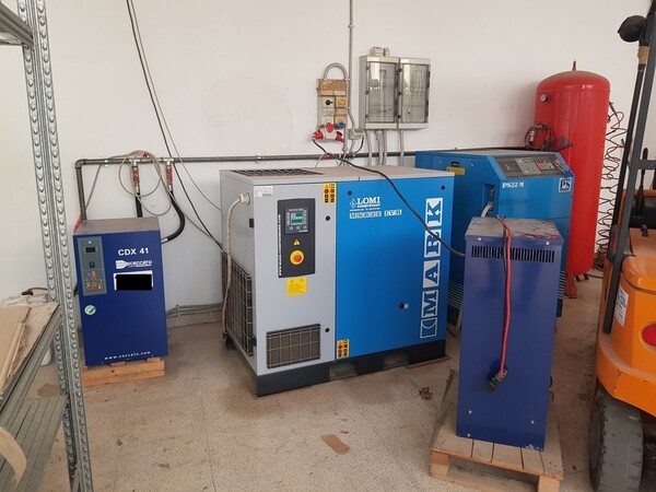 3#5557 Impianto aria compressa ed essiccatore Ceccato in vendita - foto 16