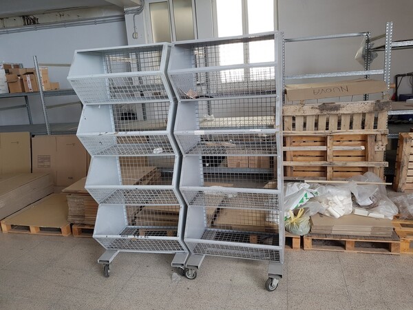 4#5557 Scaffalature metalliche e portascarpe in vendita - foto 16