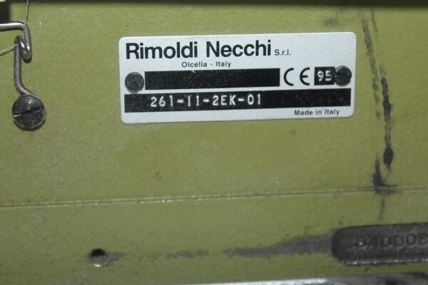 16#5571 Macchina piana Juki e macchina ribattitrice Rimoldi in vendita - foto 10