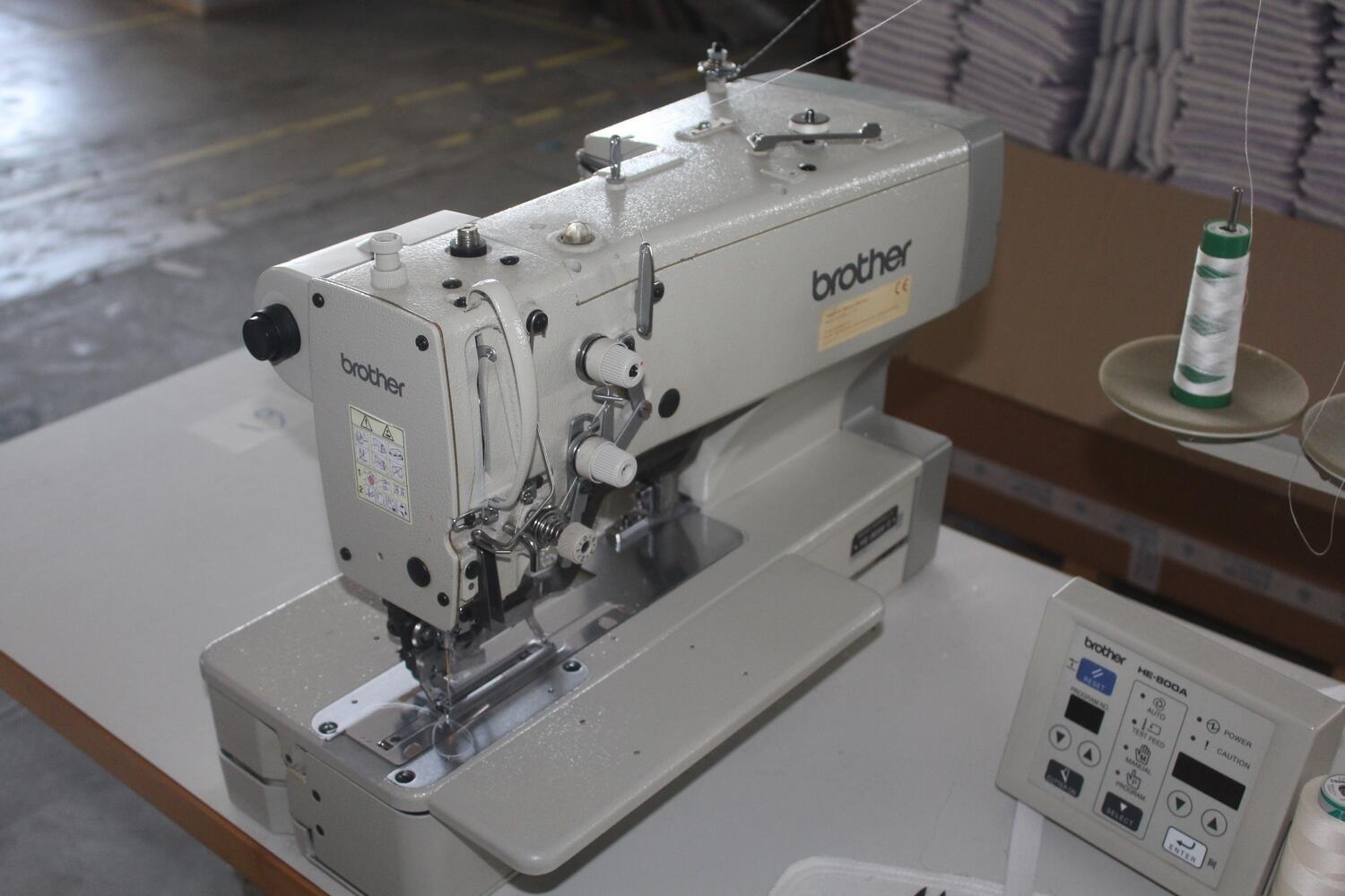 Lot Brother buttonhole machine