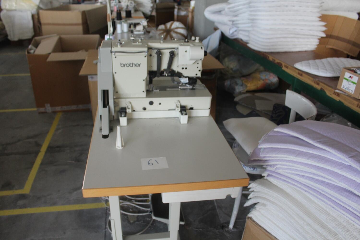 Lot Brother buttonhole machine