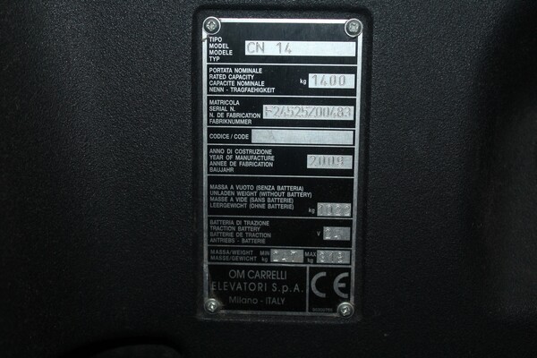 3#5571 Transpallet elettrico OM in vendita - foto 2