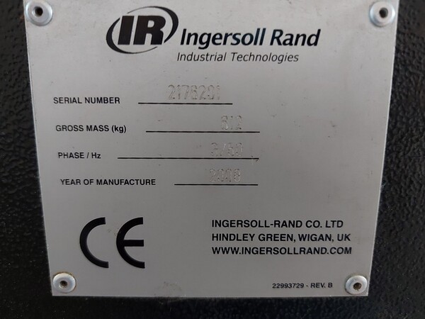 1#5576 Essiccatore TEM80 e compressore Ingersoll in vendita - foto 19