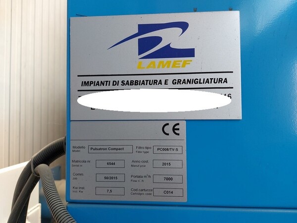 3#5576 Impianto di sabbiatura Lem in vendita - foto 7