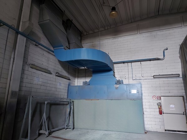 6#5576 Cabina Forno Ecoair MT15 e parete aspirante Saima in vendita - foto 2