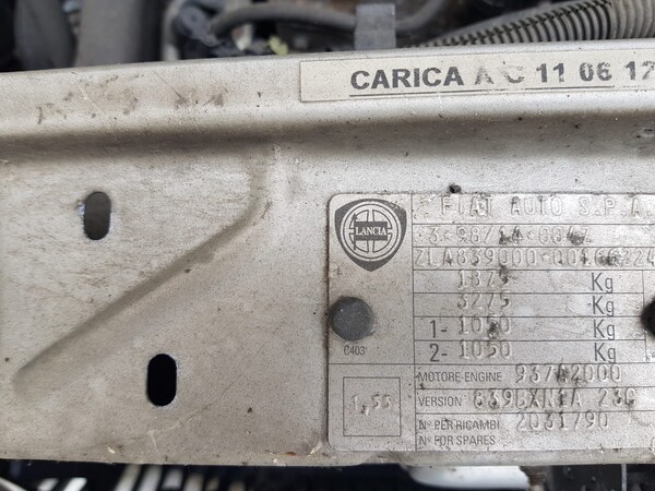 122#5580 Autovettura Lancia Lybra in vendita - foto 19